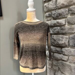 Brown Gradient Sweater